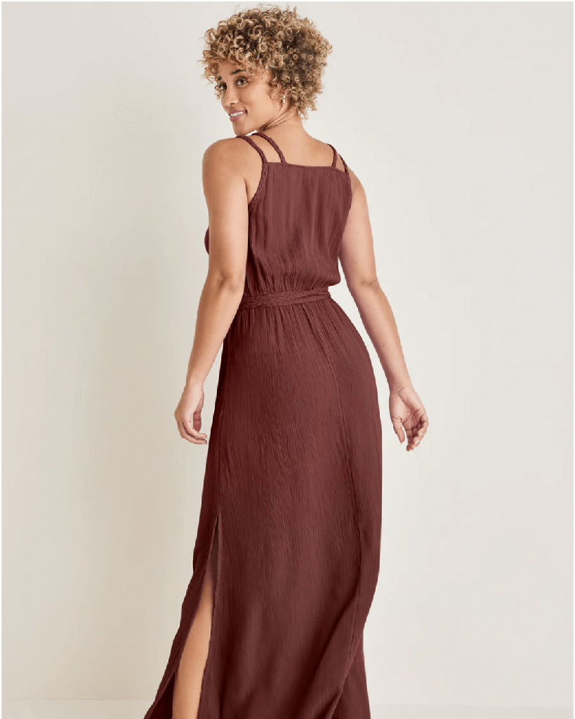 Braided Detail Maxi Dress