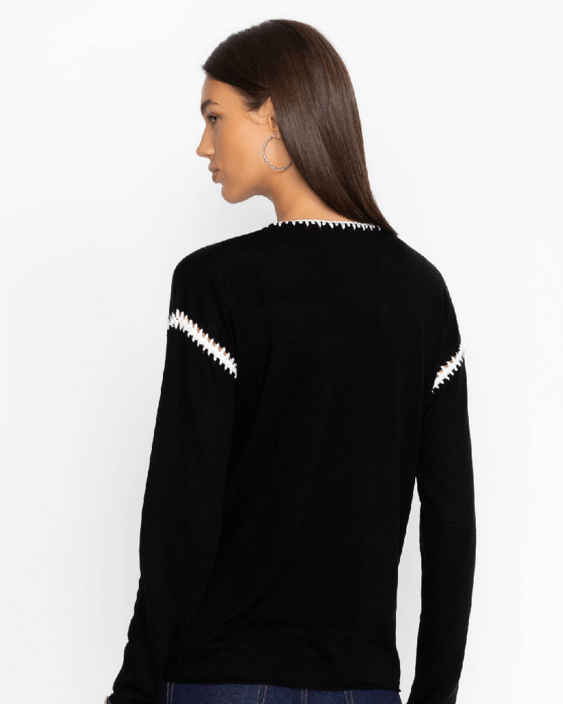 Lightweight Classic Whipstitch Pullover