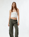 PacSun Linen Cargo Pants