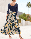 Printed Flowy Pants